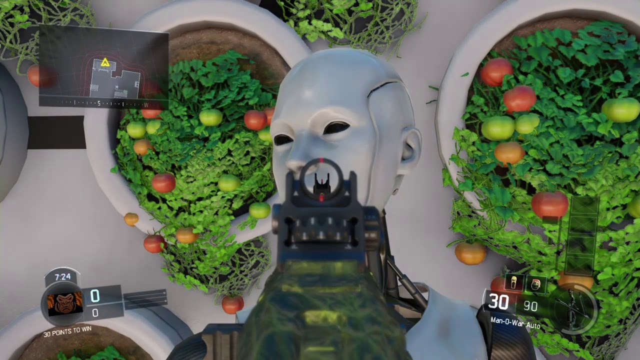 Overgrowth camo on all guns