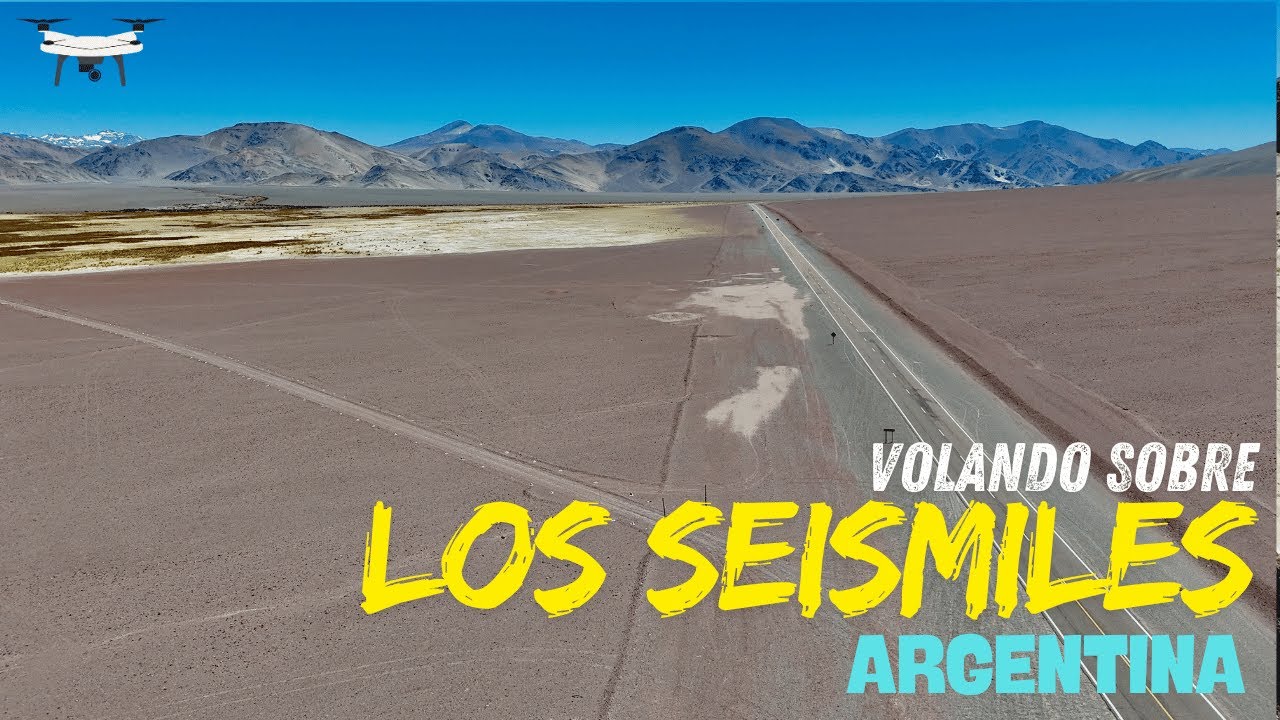Los Seismiles Catamarca Argentina DRONE FOOTAGE