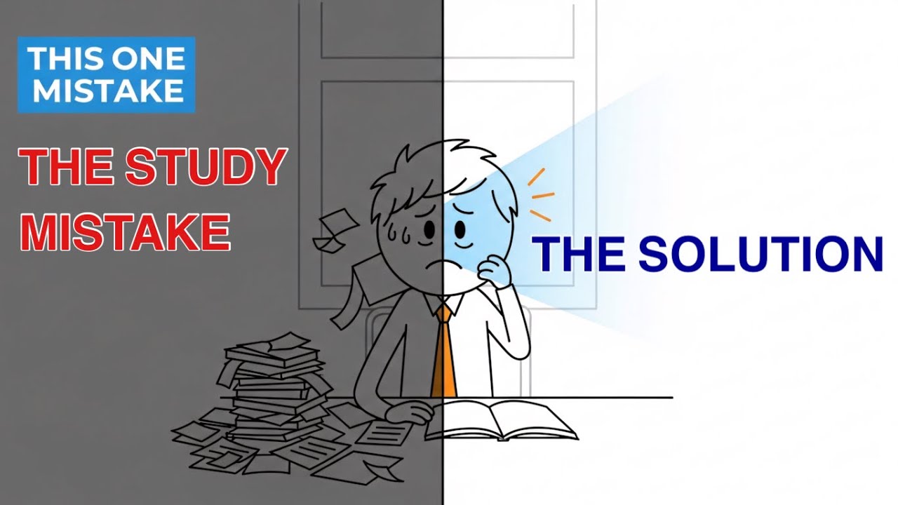 The Study Mistake Almost Everyone Makes (Even Smart Students)
