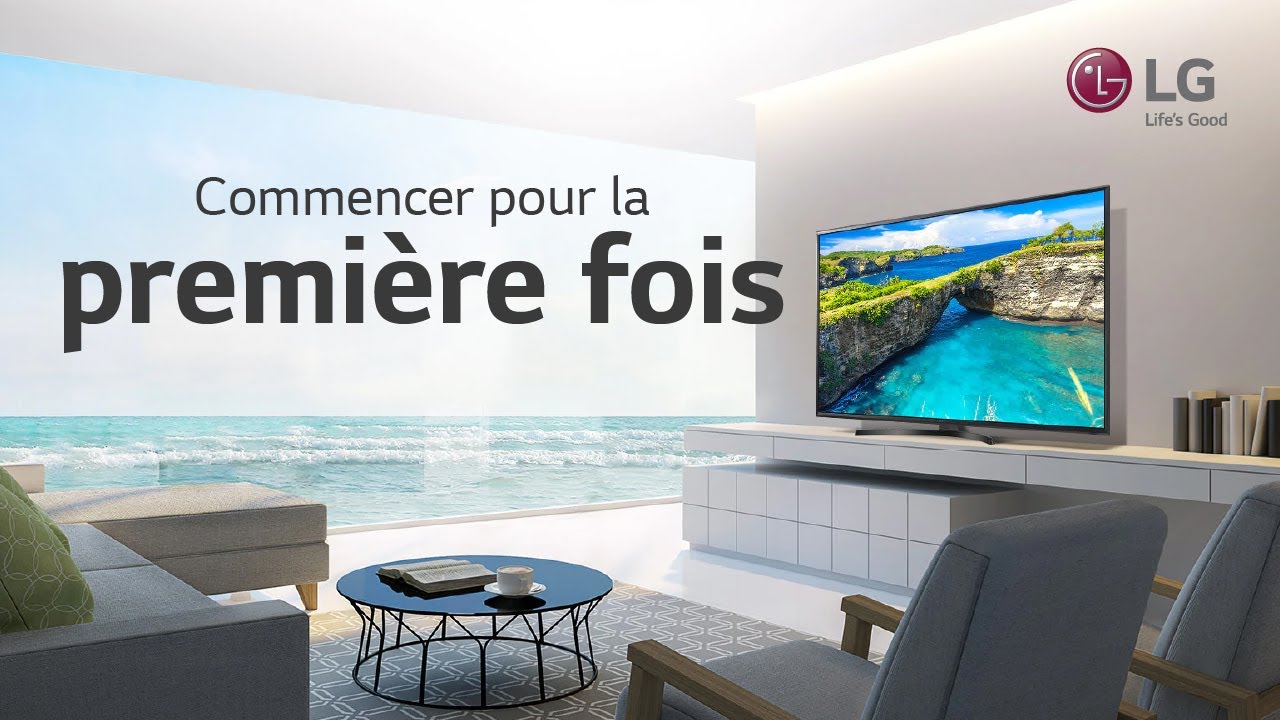 T&eacute;l&eacute;viseur LG WebOS | Se lancer pour la premi&egrave;re fois | First use set up | WebOS 22 | WebOS 23 | 24