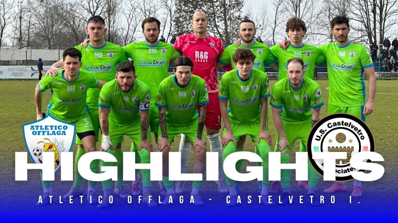 Atletico Offlaga 0 - 0 Castelvetro I. ⚽️ HIGHLIGHTS