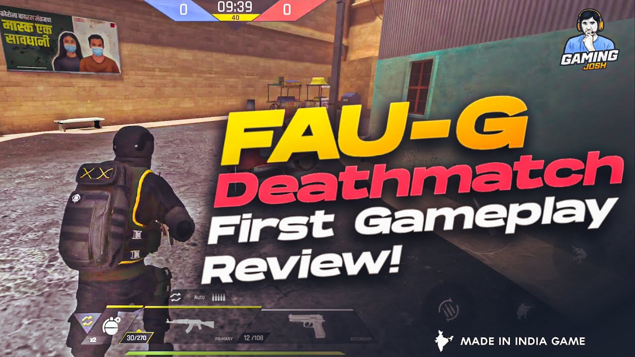 FAU-G Deathmatch First Gameplay - What is good, what is bad? Full Review  on POCO X3 Pro