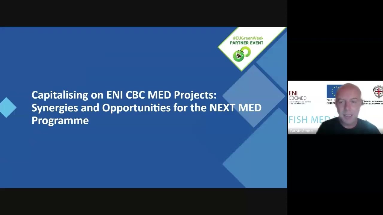 Capitalising on ENI CBC Med Projects - FISH MED NET, MedArtSal and Blue Growth