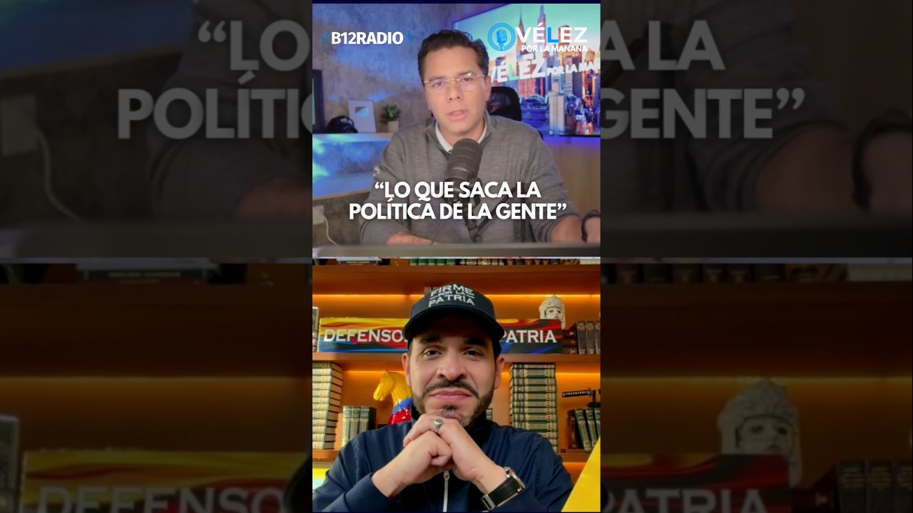 &ldquo;Lo que saca la pol&iacute;tica de la gente - Abelardo de la Espriella Feb 09 #velezporlamanana