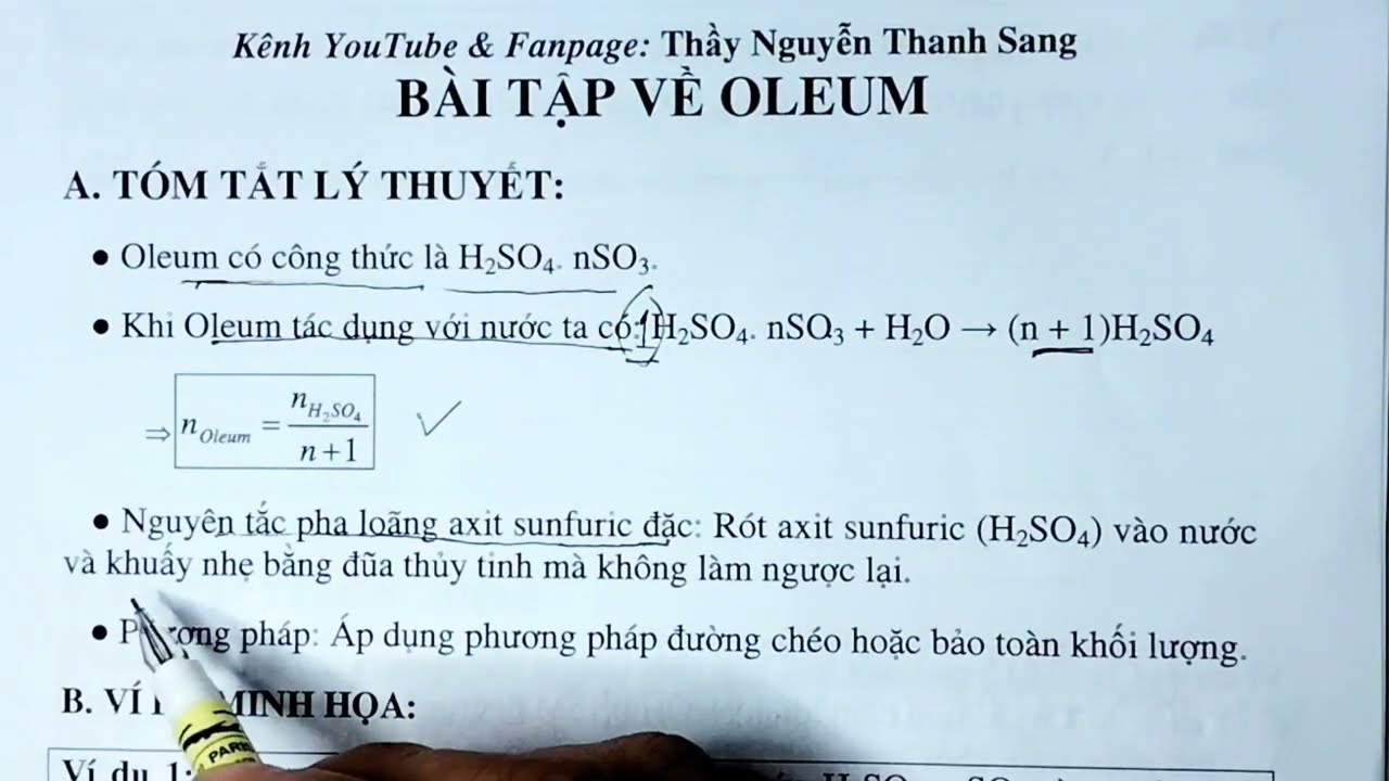 H&Oacute;A LỚP 11 | B&Agrave;I TẬP OLEUM | S&aacute;ch Mới