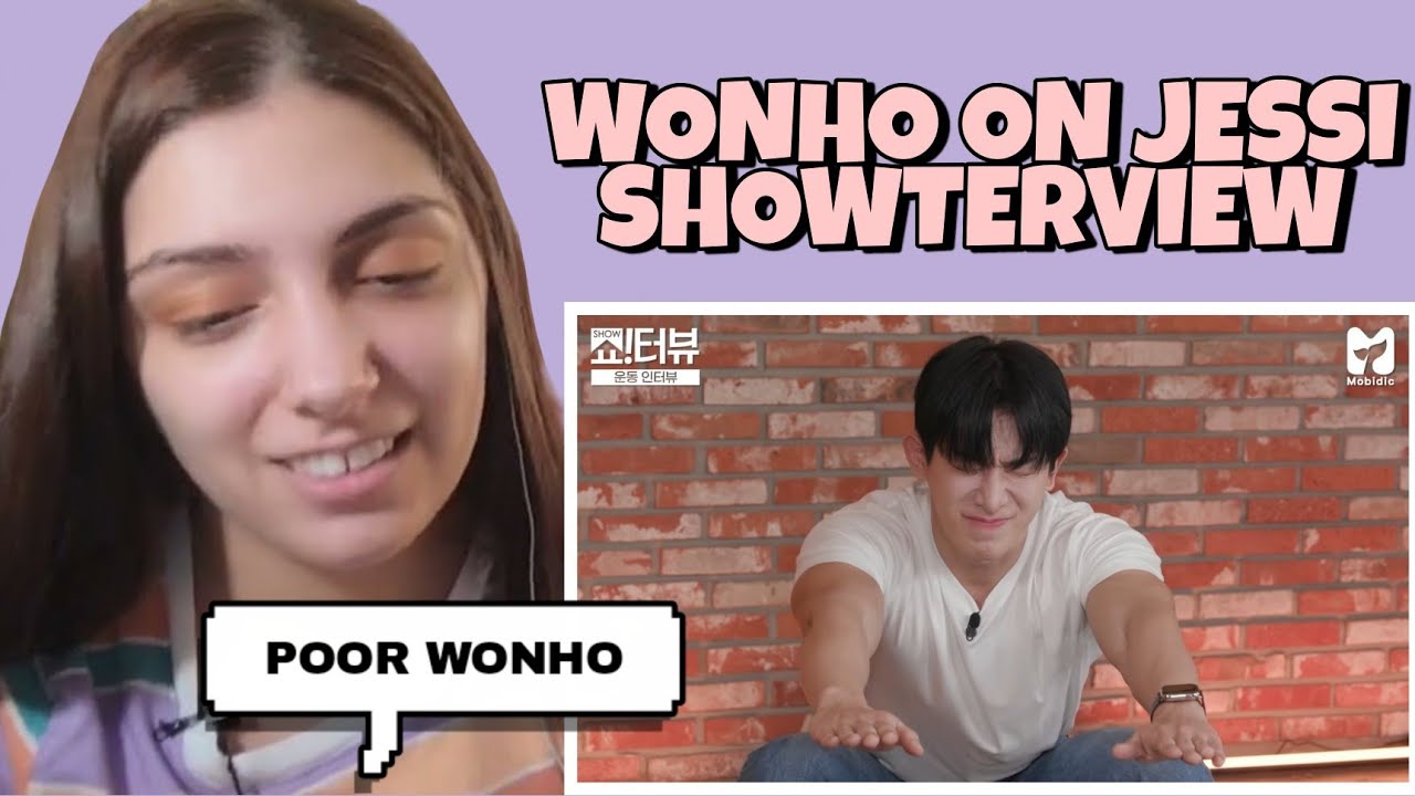 Fan lover Wonho! WENEE's heart-catching interview. 《Showterview with Jessi》 EP.87 | REACTION