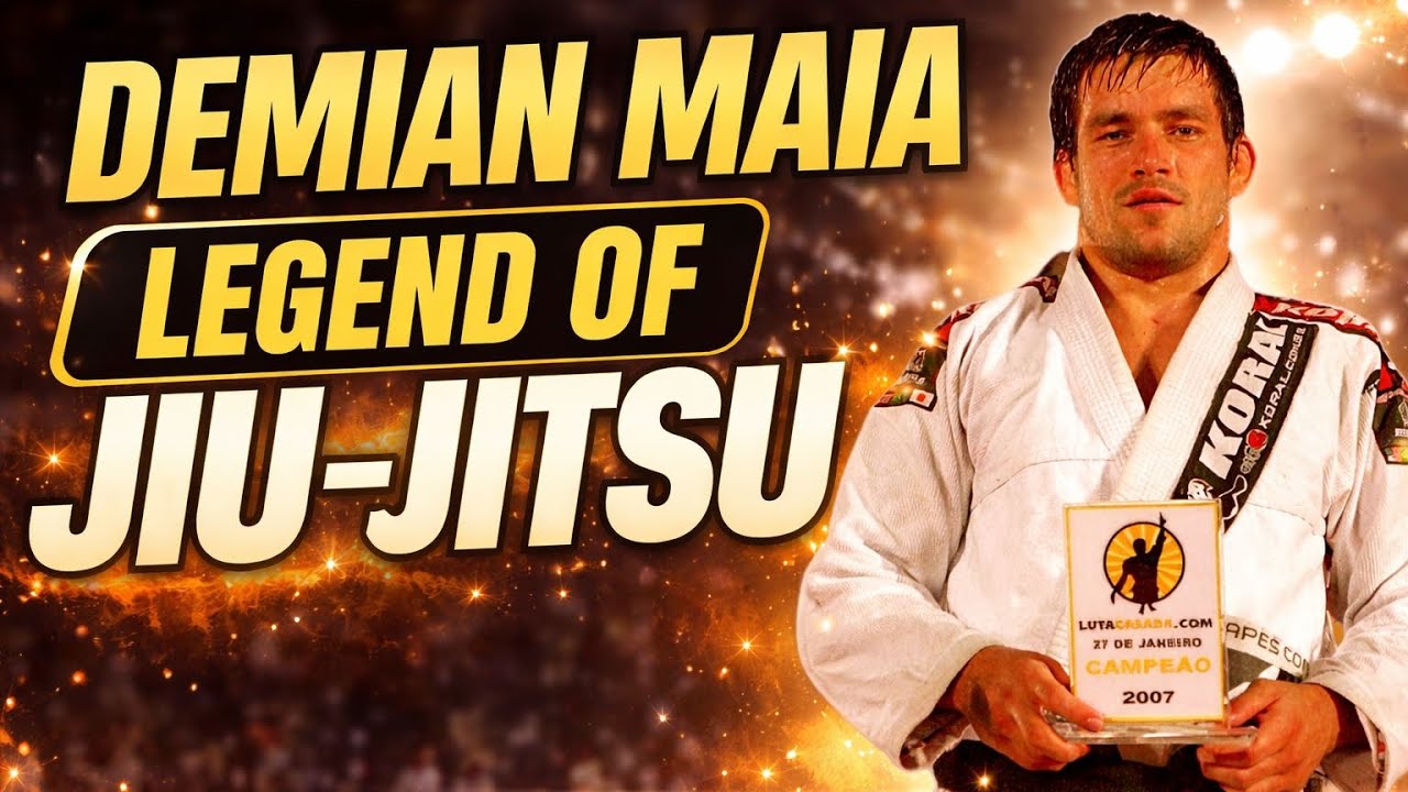 DEMIAN MAIA | The BJJ History Story Of One Of The UFC's Greatest Grapplers Of All Time