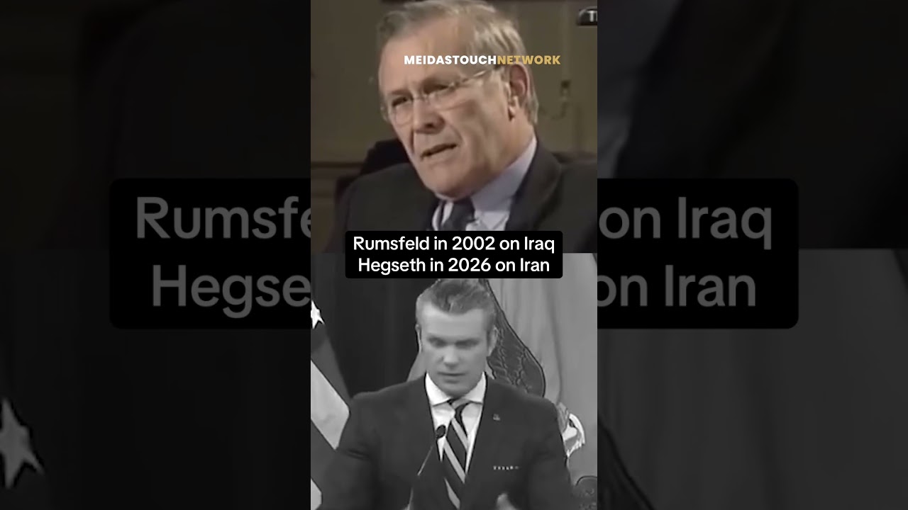 Rumsfeld on Iraq vs. Hegseth on Iran