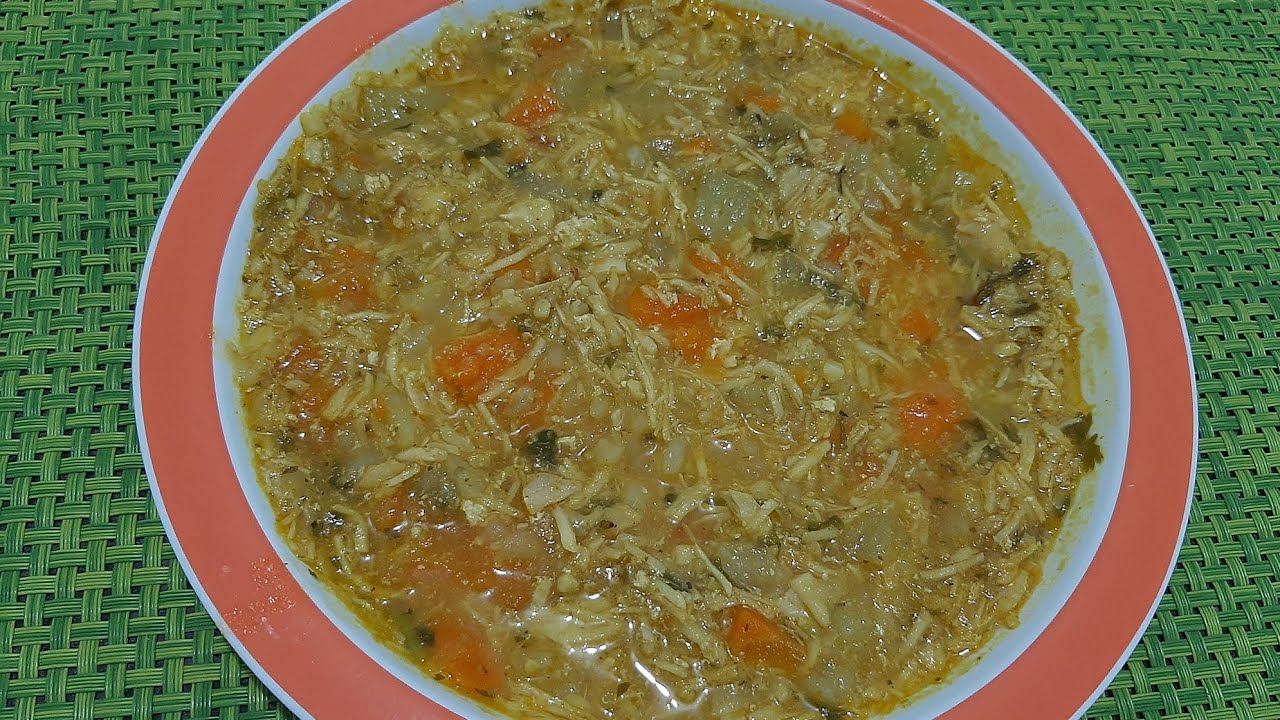 Papinha de frango com legumes para bebê de 6 meses ou mais💗