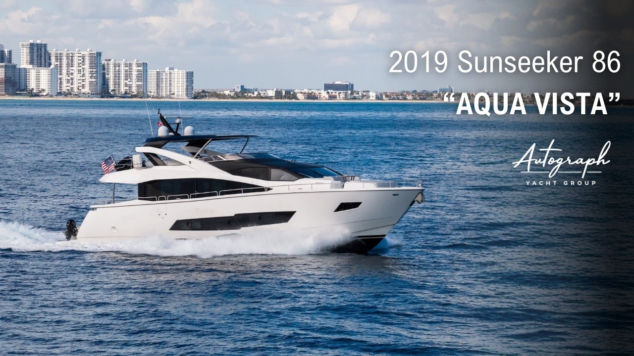 2019 Sunseeker 86 - Autograph Yacht Group