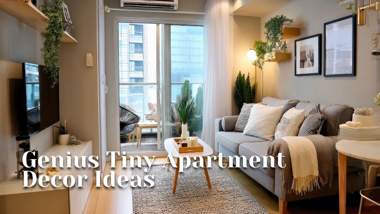 Genius Tiny Apartment Decor Ideas That Make Small Spaces Feel Instantly Bigger and Super Stylish