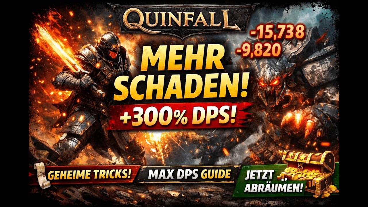 MAX DAMAGE in Quinfall! 🔥 Die besten Tipps & Tricks für MEHR Schaden