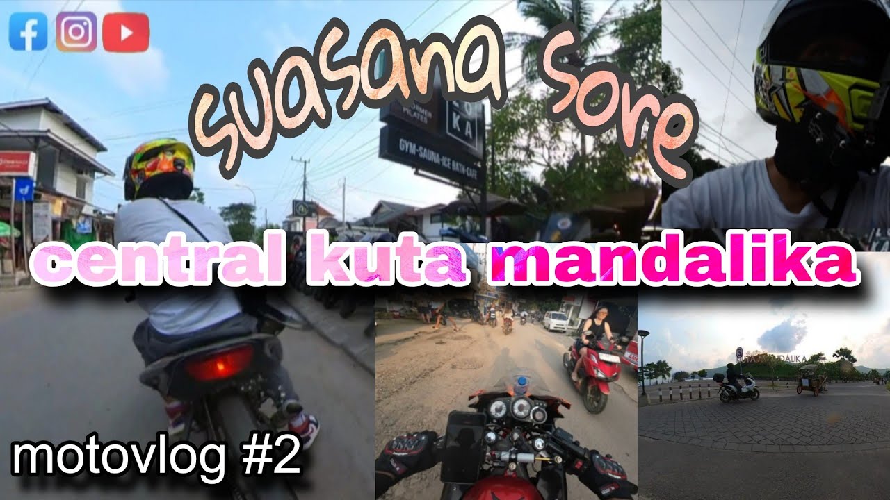 Central kuta mandalika. Motovlog #lombok #Indonesia 