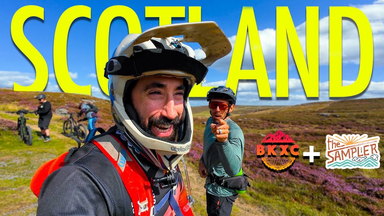 LIVING THE MTB DREAM riding in Scotland with my adventure pal forever BKXC