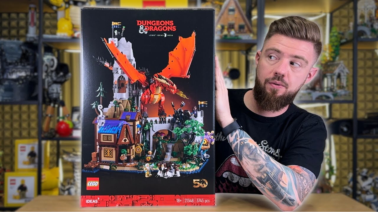 DUNGEONS & DRAGONS: OPOWIEŚĆ CZERWONEGO SMOKA 💀 LEGO IDEAS 21348 RECENZJA