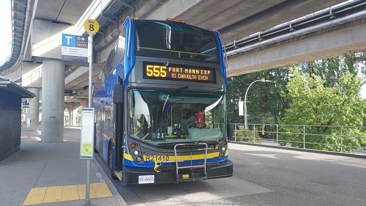 Translink 555 announcement - 555 Port Mann Express to Carvolth Exchange