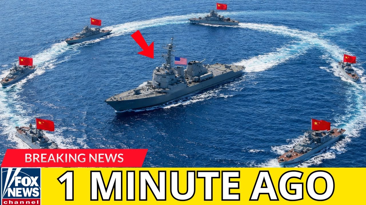 China Tried to Force a U.S. Destroyer Off Course Near Taiwan — Then THIS Happened
