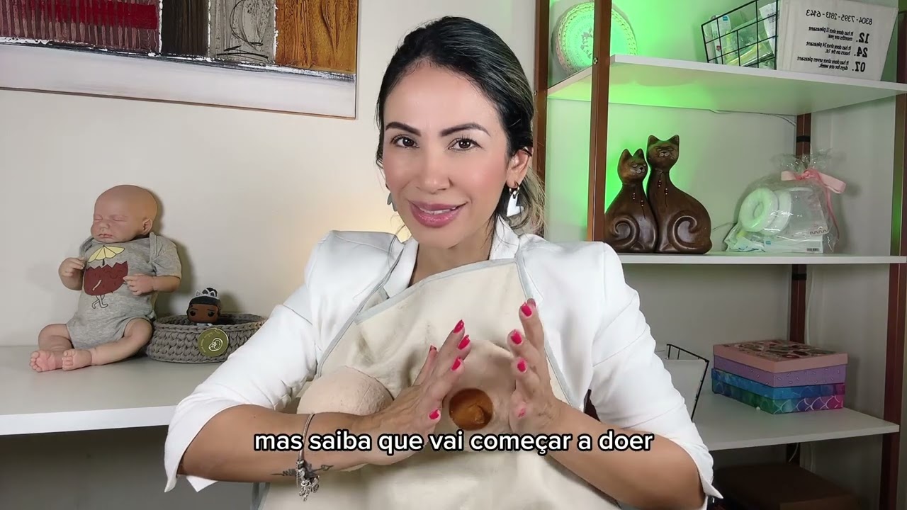 Massagem para desempedrar as mamas