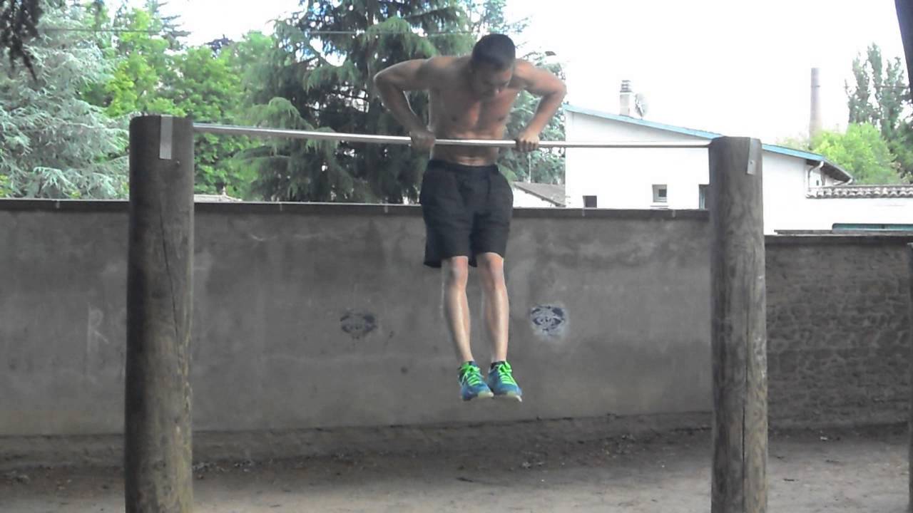 slow muscle up..new World record 1min 40