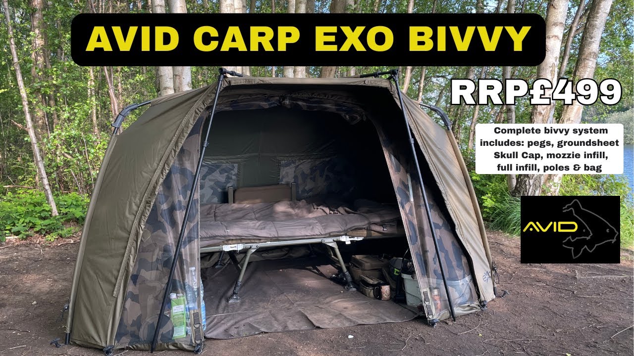 Одноместная палатка EXO от Avid Carp