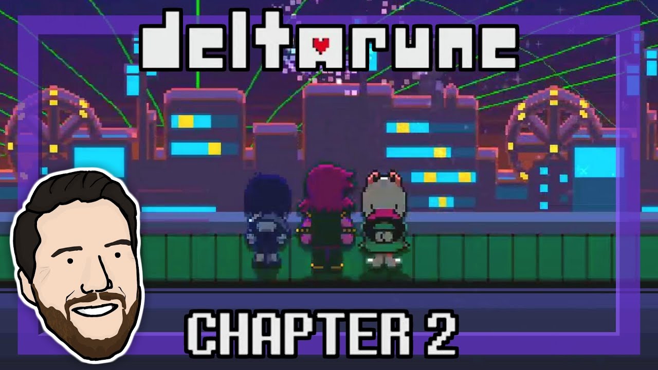 Deltarune - Chapter 2 Full Pacifist playthrough (w/ Secret Boss Fight)