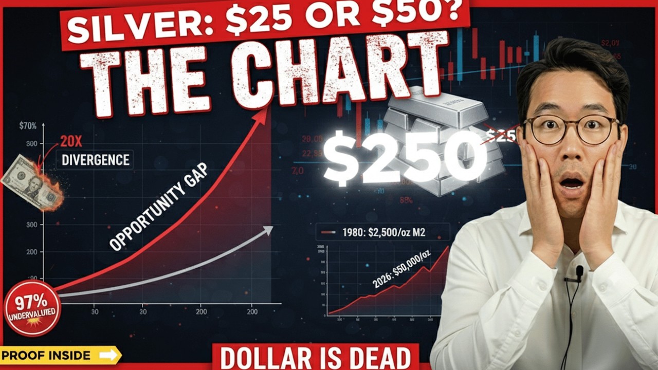 SILVER $25 OR $250 THE CHART THAT PROVES THE DOLL