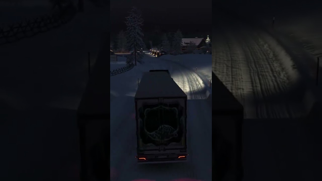 ETS2 Snow drift