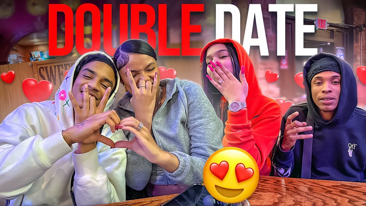 WE WENT ON OUR FIRST DOUBLE DATE.. 🤣🥰 *GONE RIGHT!!*