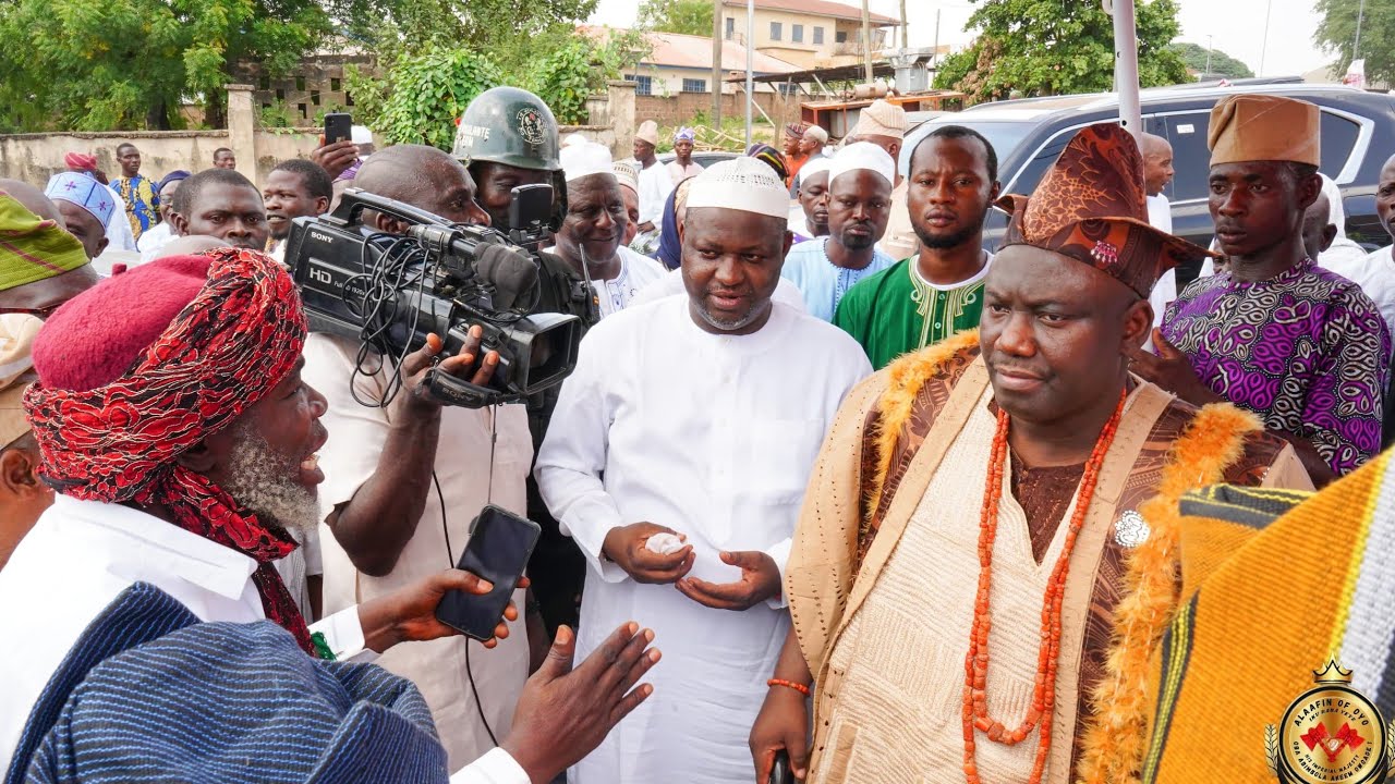 ALAAFIN OF OYO'S EID CELEBRATIONS. 