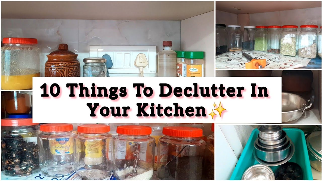 10 Things To Declutter In Your Kitchen - Tamil✨/ Decluttering And Organizing/Tamil Vlog/#vlog #home