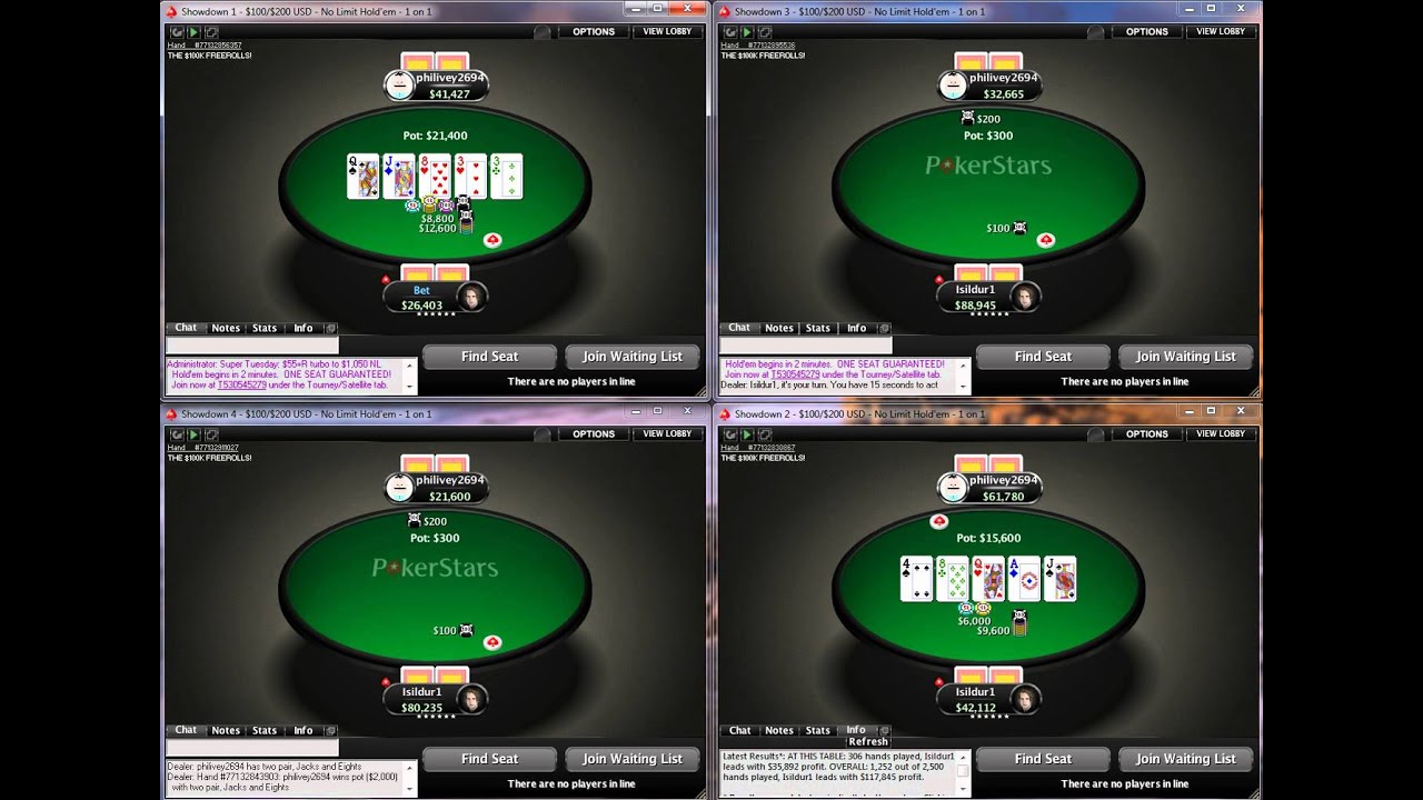 Isildur1 Vs philivey2694 - Superstar showdown