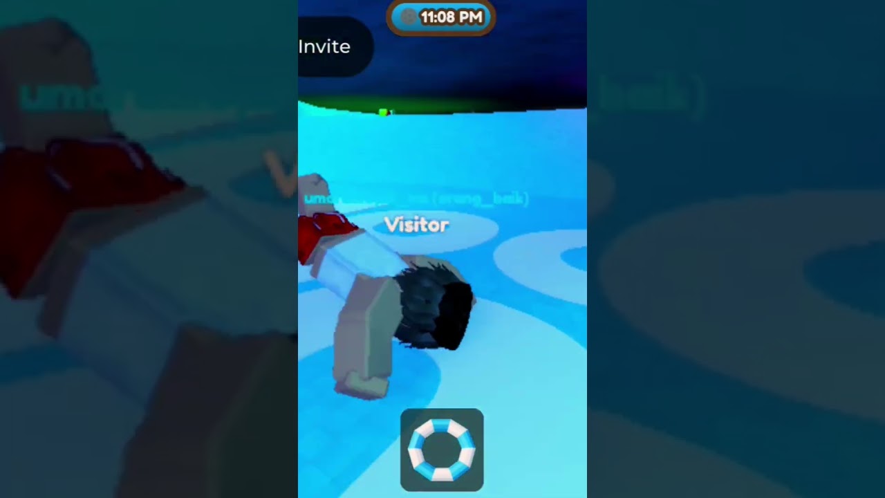 roblox pool swimming