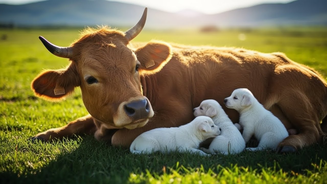 Heatwave Miracle 😢🐄 | Pregnant Cow & Puppies Saved Just in Time | Animal Rescue