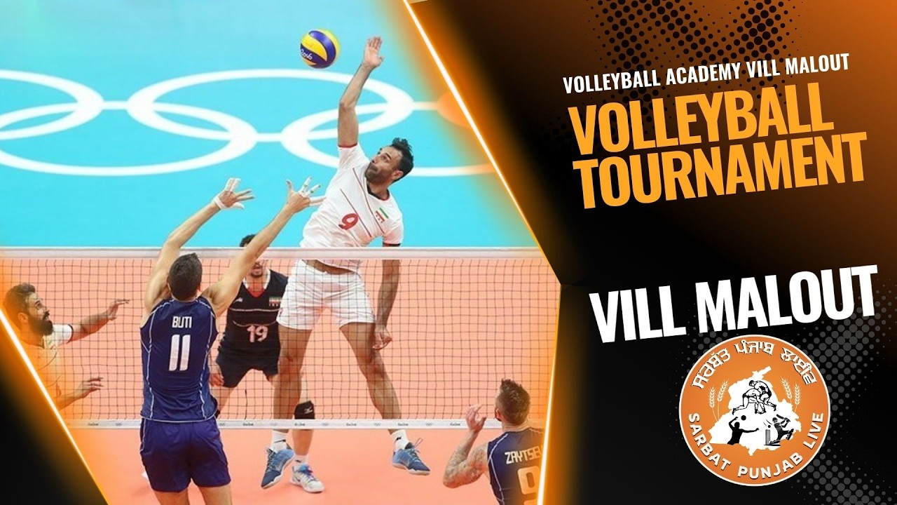 Live Volleyball Tournament, Vill Malout,Sri Muktsar Sahib
