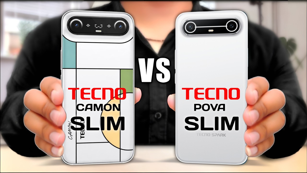 Tecno Camon Slim Vs Tecno Spark Slim || Full Comparison 🔥