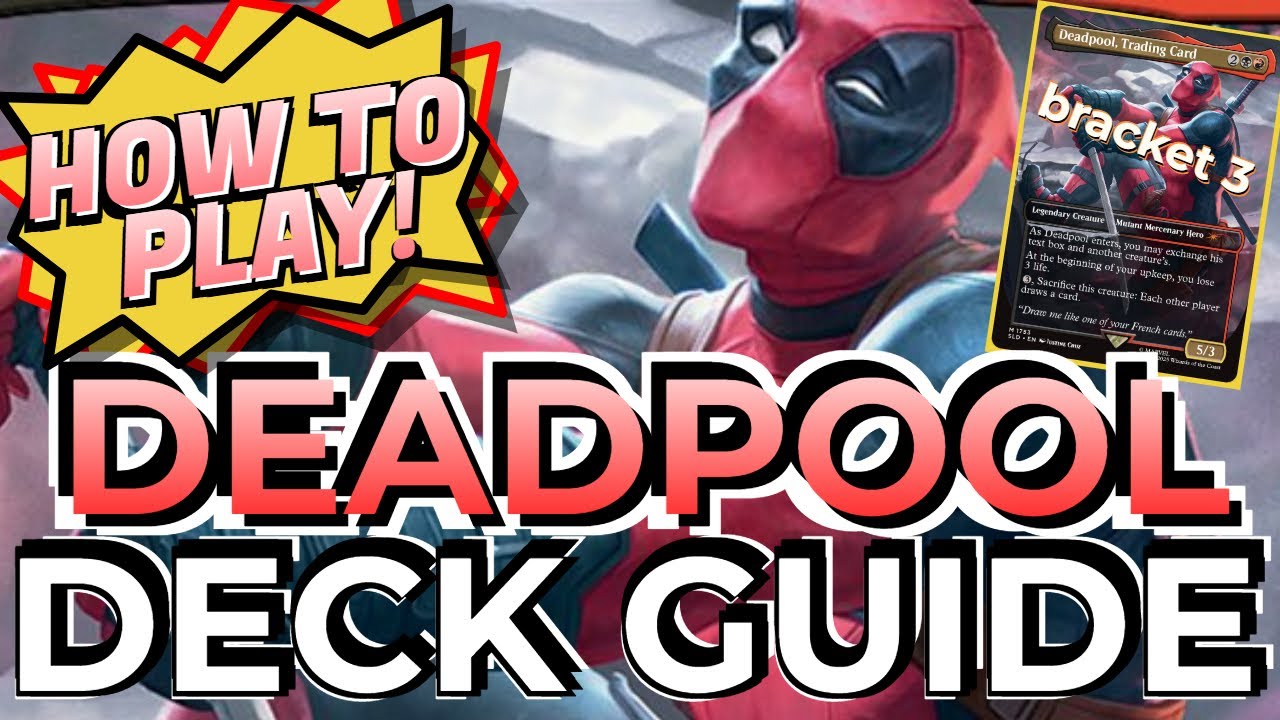 HOW TO PLAY DEADPOOL EDH DECK GUIDE TECH TUTORIAL Beginner MTG Trading Card Marvel MULLIGAN PRACTICE