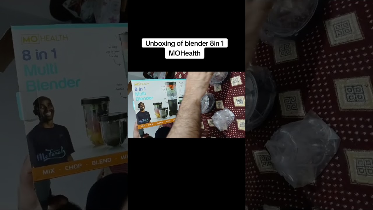 unboxing of MOHEALTH 8IN1 BLENDER #GRATING #chopping #purree #juice #blend  #whipping