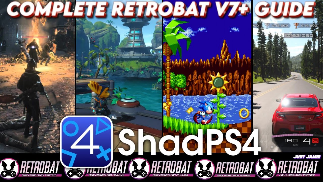 Руководство по настройке эмулятора Retrobat☆PS4/ShadPS4 2025 #retrobat #ps4 #shadps4