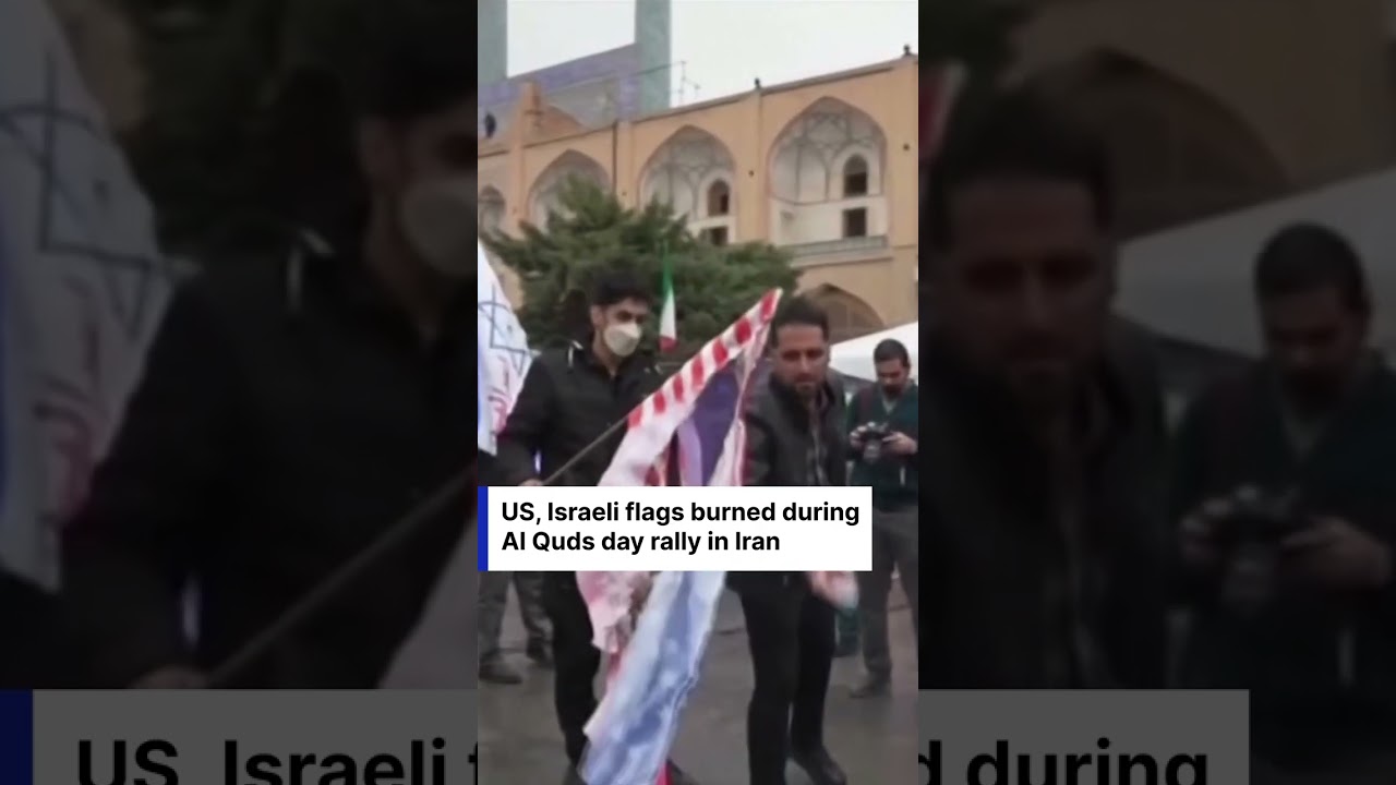 Смотрите: В Тегеране в День Аль-Кудс сожгли флаги США и Израиля | DWS News | AH1C