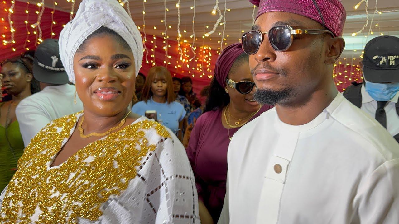 GRAND ARRIVAL OF ACTRESS ENIOLA AJAO & HER SON AT HER THANKSGIVING & FAN GIVEBACK PARTY