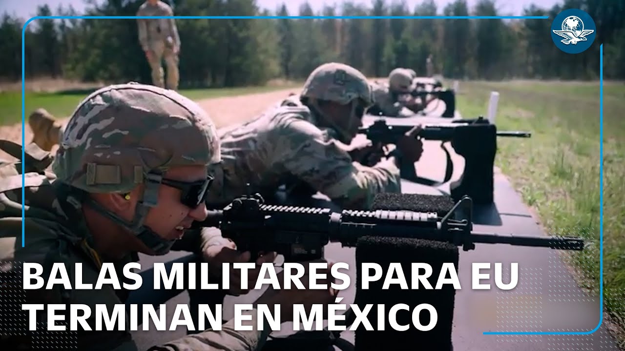 Municiones calibre  50 para Ejército de EU terminan en cárteles de México, asegura NYT
