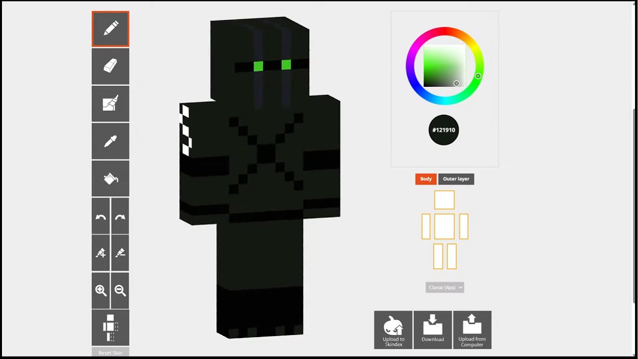 Creando mi Skin de Fortnite para Minecraft @EdComb