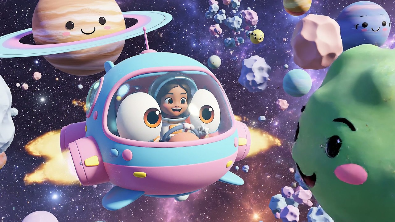 Twinkle Twinkle Little Star – Starship Rescue | Space Adventure & Science Song for Kids