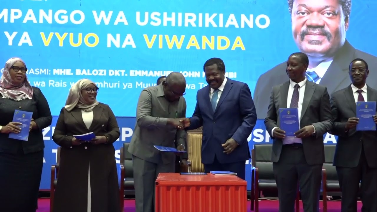 PROF MKENDA AFAFANUA  MPANGO WA USHIRIKIANO VYUO NA VIWANDA