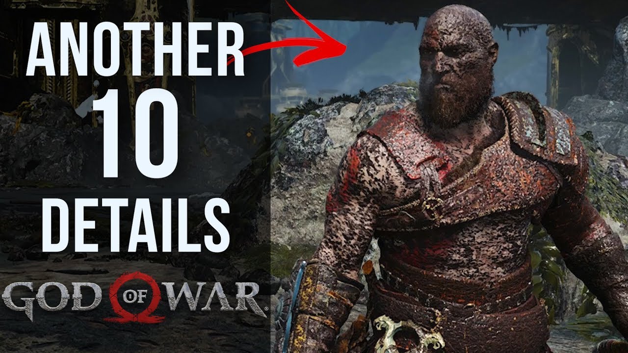 Another 10 AWESOME Details in God of War
