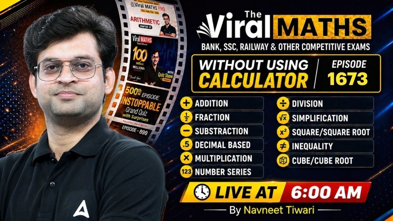 Viral Maths 1173 | Without Calculator | Complete Maths Tricks for Bank, SSC & Railway