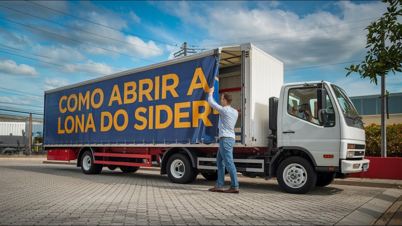 TUTORIAL COMO ABRIR A LONA DA CARRETA SIDER RANDON