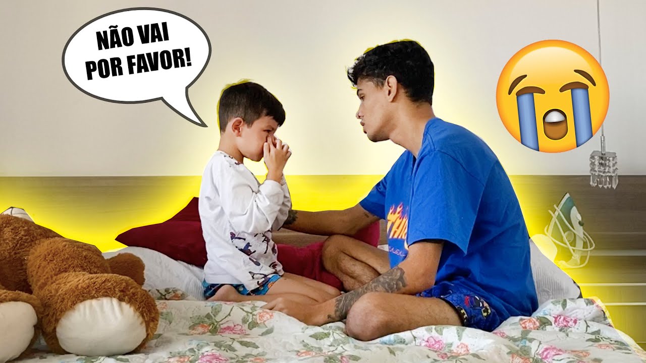 FALEI PRO FILHO DA JAPA QUE VOU EMBORA DE CASA! *ele chorou*