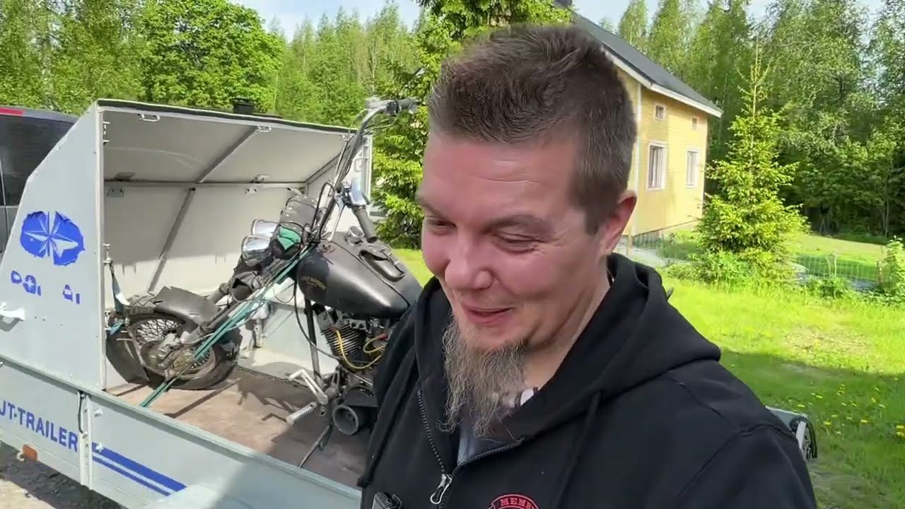 ’74 HD Shovelhead | Talviunilta herätys