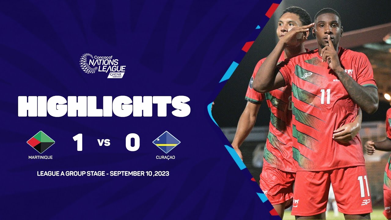 Highlights | Martinique vs Curaçao | 2023/24 Concacaf Nations League